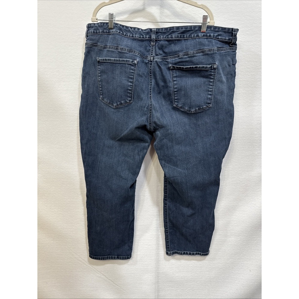 Bandolino Mandie Women's Blue Stretch Jeans Plus Size 24WS - Picture 10 of 16